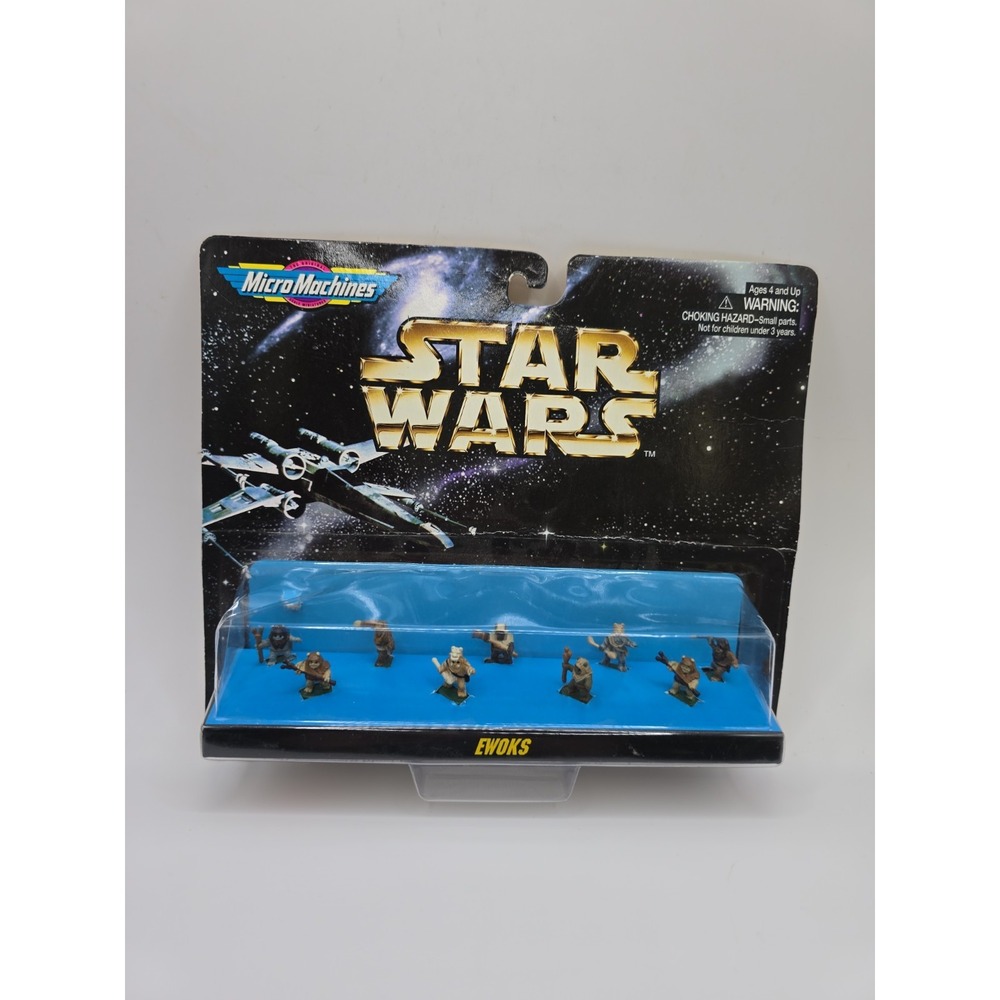Star Wars Micro Machines EWOKS Miniature Figures Galoob 66076